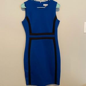 Calvin Klein Royal blue dress